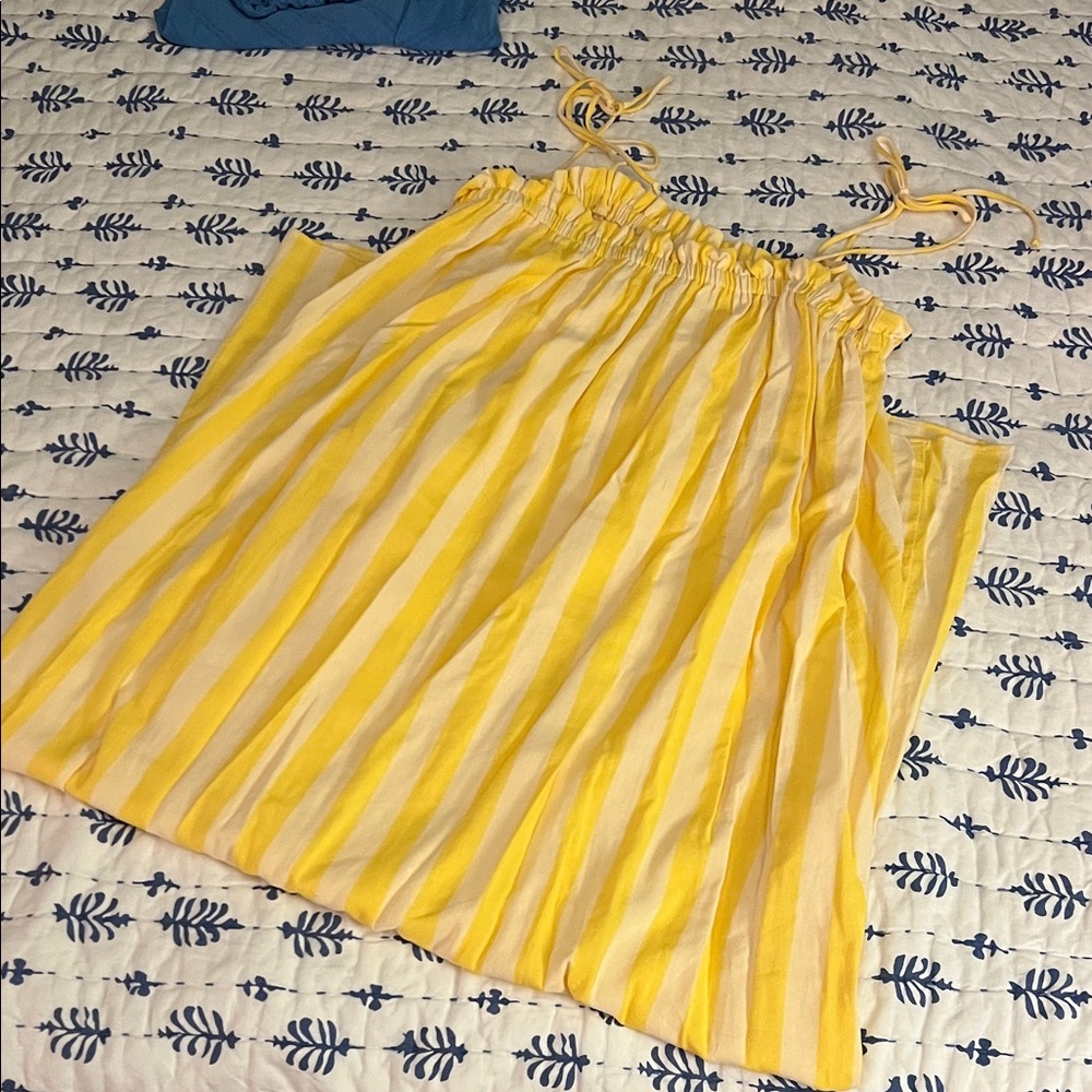 Show Me Your MuMu Yellow and Cream Dress